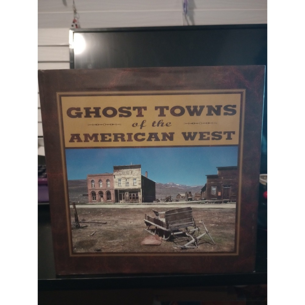 Ghost Towns of the American West Hardcover Book 1995 Illustrated VTG History